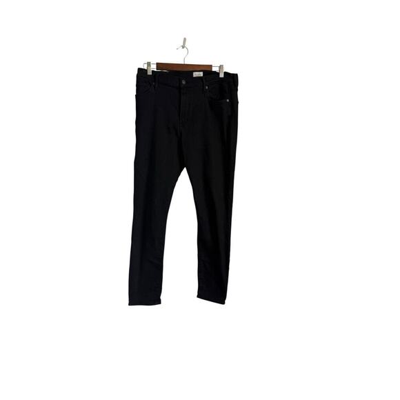 Citizens of Humanity Rocket Ankle Jeans Black Size 32 High Rise Skinny Stretch - Picture 1 of 11